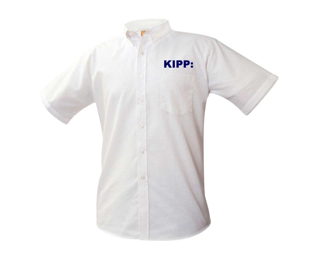 ladies white short sleeve work shirt