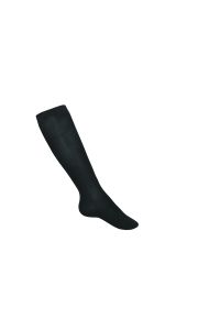 3 Pack - Black Opaque Knit Bamboo Rayon Knee Socks
