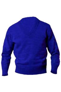 Royal V-Neck Pullover Sweater w/ TV Logo