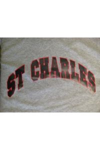 St. Charles "College Style" Crew Neck Sweatshirt